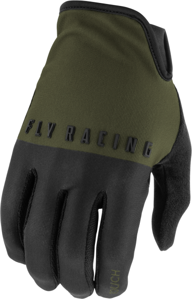 FLY RACING - MEDIA GLOVES DARK FOREST/BLACK MD - Image 1