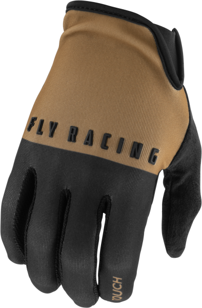 FLY RACING - MEDIA GLOVES DARK KHAKI/BLACK 2X - Image 1