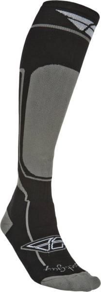 FLY RACING - MOTO SOCK COLD WEATHER BLACK L-X - Image 1