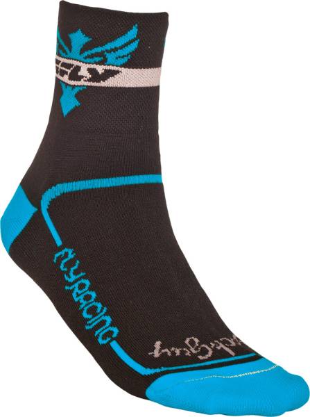 FLY RACING - ACTION SOCK BLUE/BLACK L-X - Image 1