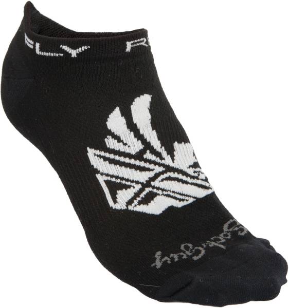 FLY RACING - NO SHOW SOCKS BLACK L/X - Image 1