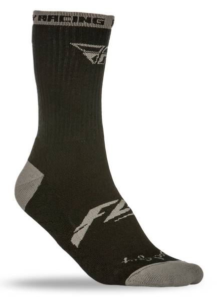 FLY RACING - PRO LITE SOCKS BLACK L/X - Image 1