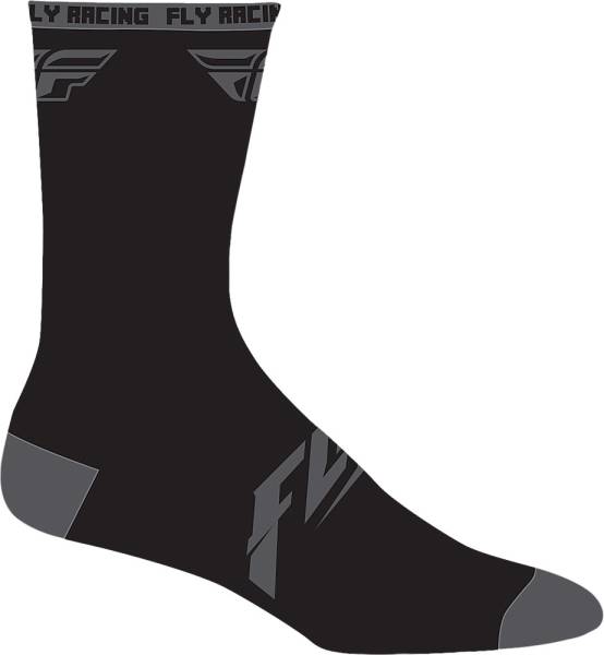 FLY RACING - PRO LITE WOOL SOCKS BLACK L/X - Image 1