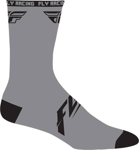 FLY RACING - PRO LITE WOOL SOCKS GREY L/X - Image 1