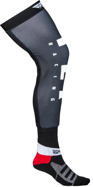 FLY RACING - FLY KNEE BRACE SOCKS BLACK/WHITE/GREY LG/XL - Image 1