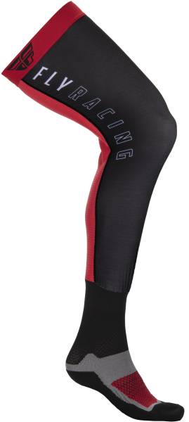 FLY RACING - KNEE BRACE SOCK RED/BLACK LG/XL - Image 1