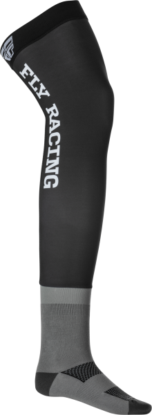 FLY RACING - KNEE BRACE SOCKS BLACK/GREY/WHITE LG/XL - Image 1