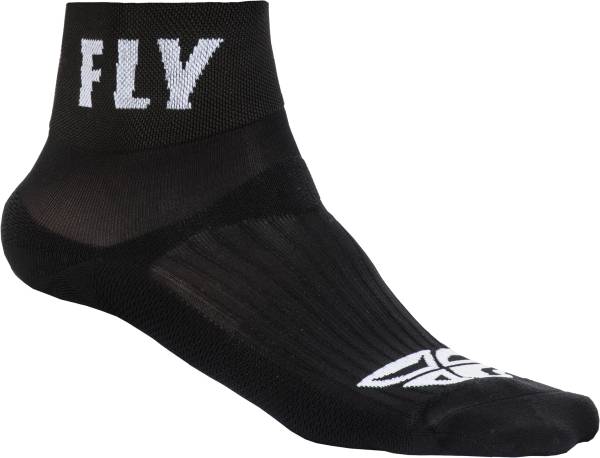 FLY RACING - FLY SHORTY SOCKS BLACK LG/XL - Image 1