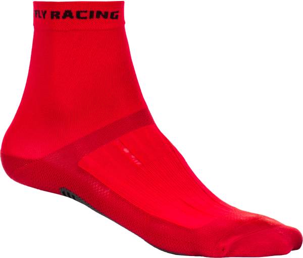 FLY RACING - FLY ACTION SOCKS RED/BLACK LG/XL - Image 1