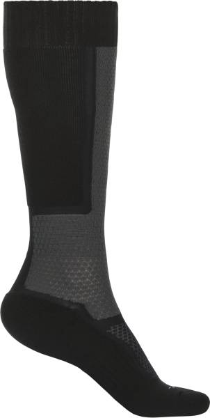 FLY RACING - MX SOCK THIN BLACK/GREY/WHITE LG/XL - Image 1