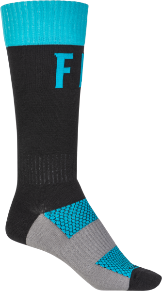 FLY RACING - MX PRO SOCKS BLUE/BLACK LG/XL - Image 1