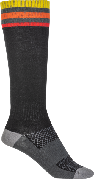 FLY RACING - MX SOCKS THIN BLACK LG/XL - Image 1