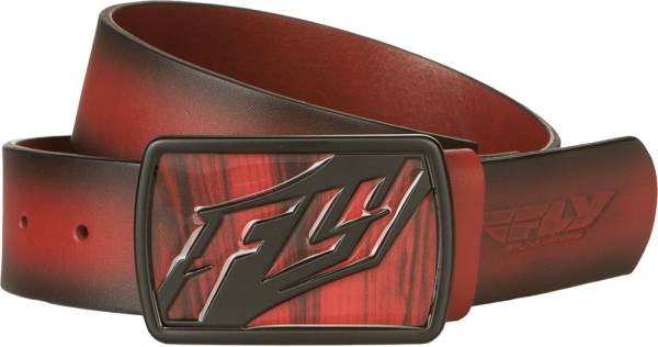 FLY RACING - GENTLEMEN'S BELT CHERRY WOOD SZ 28-30 - Image 1