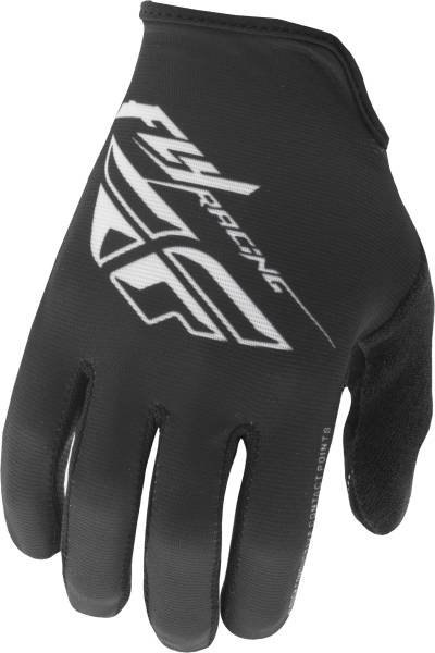 FLY RACING - MEDIA GLOVES BLACK SZ 08 - Image 1