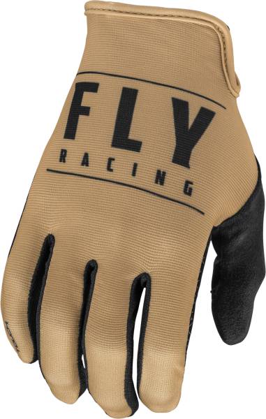 FLY RACING - MEDIA GLOVES KHAKI/BLACK SZ 08 - Image 1