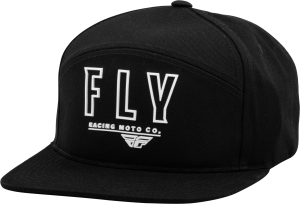 FLY RACING - FLY SKYLINE HAT BLACK/WHITE - Image 1