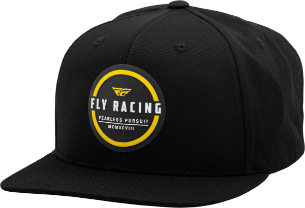 FLY RACING - FLY JUMP HAT BLACK/ORANGE - Image 1