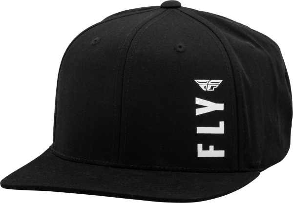 FLY RACING - FLY VIBE HAT BLACK/WHITE - Image 1