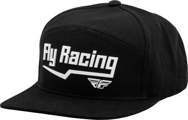 FLY RACING - FLY FLASH HAT BLACK/WHITE - Image 1