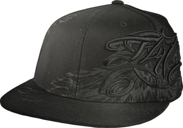 FLY RACING - CUSTOM HAT BLACK L - Image 1