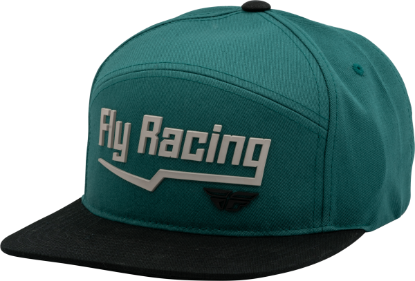 FLY RACING - FLY FLASH HAT BLUE SPRUCE/GREY - Image 1