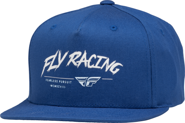 FLY RACING - YOUTH FLY KHAOS HAT BLUE/WHITE - Image 1