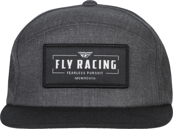 FLY RACING - FLY MOTTO HAT CHARCOAL HEATHER - Image 1