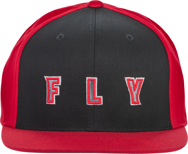 FLY RACING - FLY WFH HAT BLACK/RED - Image 1