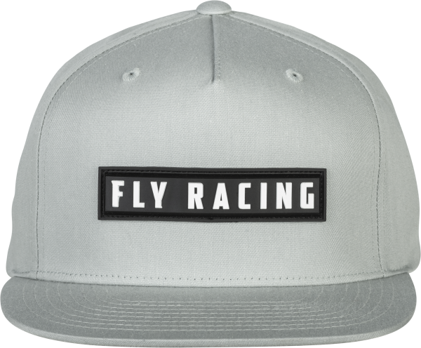 FLY RACING - FLY BOSS HAT LIGHT GREY - Image 1