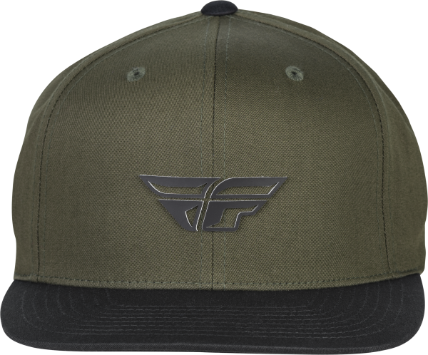 FLY RACING - FLY WEEKENDER HAT ARMY/BLACK - Image 1