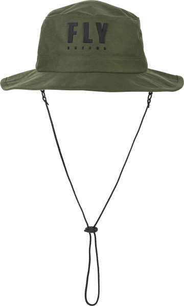 FLY RACING - FLY BUCKET HAT OLIVE - Image 1