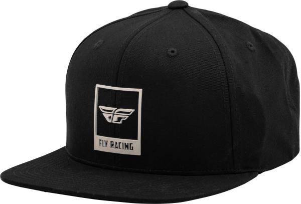 FLY RACING - FLY BOSS HAT BLACK/GREY - Image 1