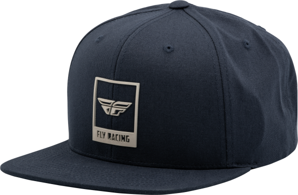 FLY RACING - FLY BOSS HAT NAVY/LIGHT GREY - Image 1