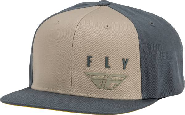 FLY RACING - FLY KINETIC HAT MUSTARD/GREY - Image 1