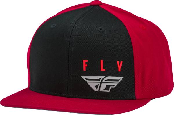 FLY RACING - FLY KINETIC HAT RED/BLACK - Image 1