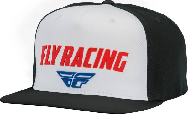 FLY RACING - FLY EVO HAT WHITE/BLACK/RED - Image 1