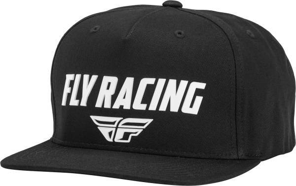 FLY RACING - FLY EVO HAT BLACK/WHITE - Image 1