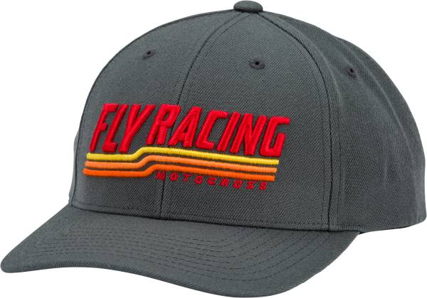 FLY RACING - FLY NOSTALGIA HAT GREY - Image 1