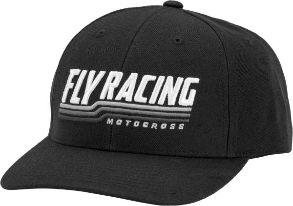 FLY RACING - FLY NOSTALGIA HAT BLACK - Image 1