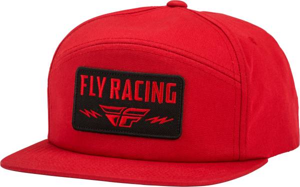 FLY RACING - FLY BOLT HAT RED - Image 1