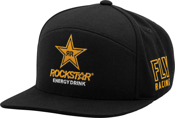 FLY RACING - FLY ROCKSTAR HAT BLACK/GOLD - Image 1