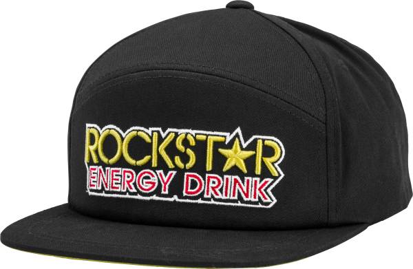 FLY RACING - FLY ROCKSTAR HAT BLACK/YELLOW - Image 1