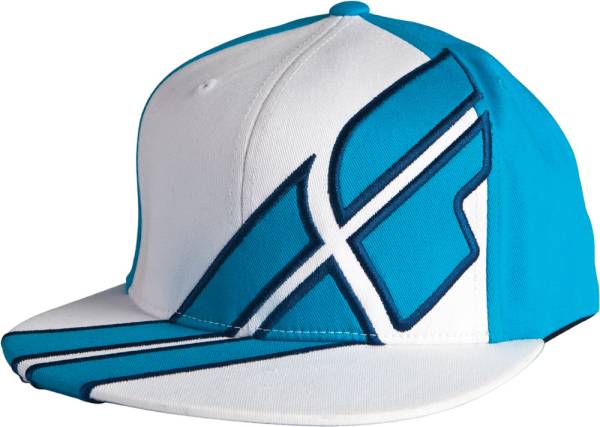 FLY RACING - IMPRESS RELEASE HAT BLUE/WHITE /NAVY L/X - Image 1