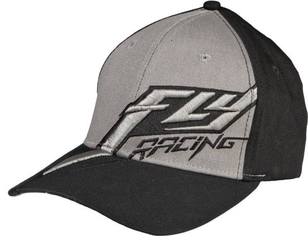 FLY RACING - FLYGHT HAT GREY/BLACK L - Image 1