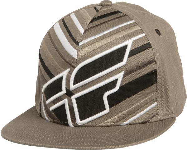 FLY RACING - TRIBE HAT GREY/BLACK/WHITE L/X - Image 1