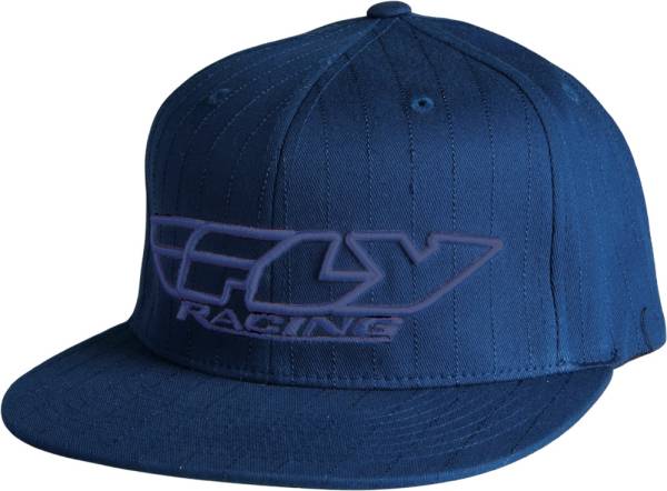 FLY RACING - CORP. PIN STRIPE HAT NAVY L/X - Image 1