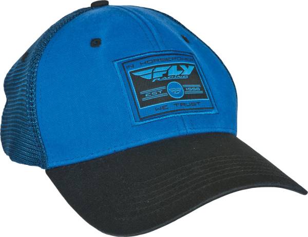 FLY RACING - CLASSIC HAT BLUE ADJUSTABLE - Image 1