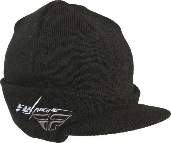 FLY RACING - CUFFED BEANIE (BLACK) - Image 1