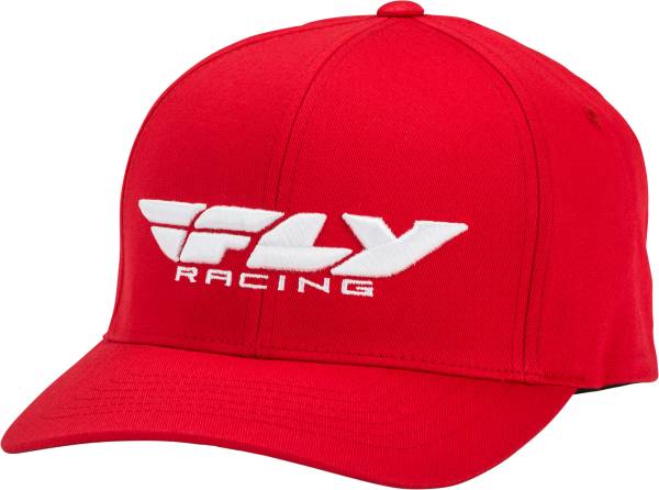 FLY RACING - FLY PODIUM HAT RED LG/XL - Image 1