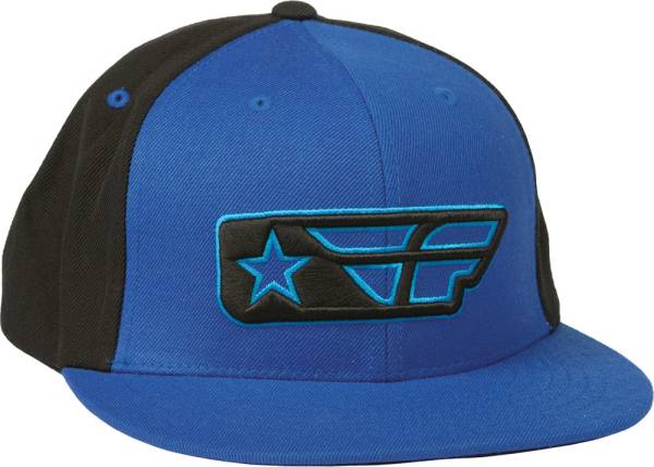 FLY RACING - F-STAR HAT BLUE/BLACK - Image 1